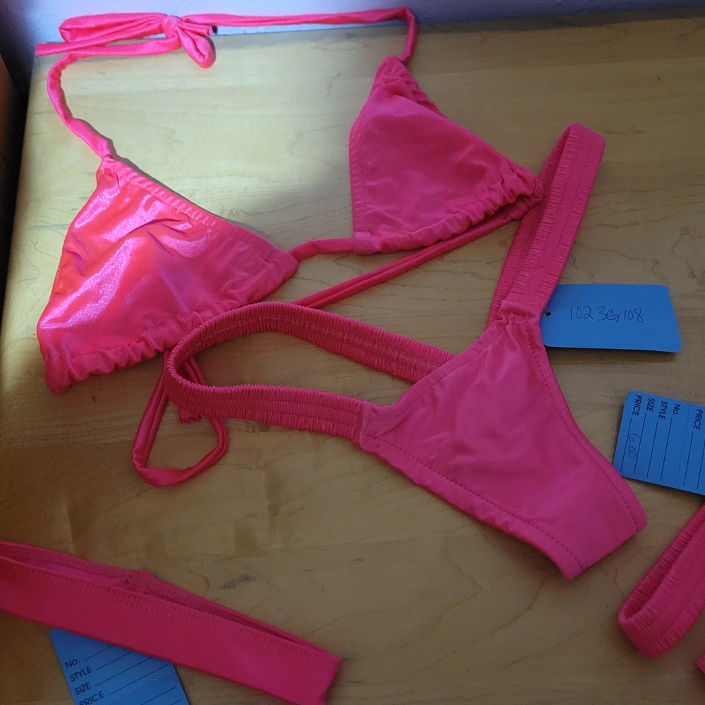 Vibrant Pink Bikini Set